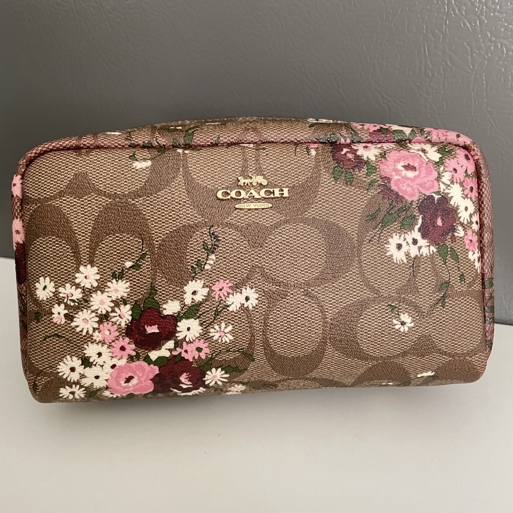 Coach  Coach Signature Canvas Evergreen Floral Print Trios - Picture 4 of 7